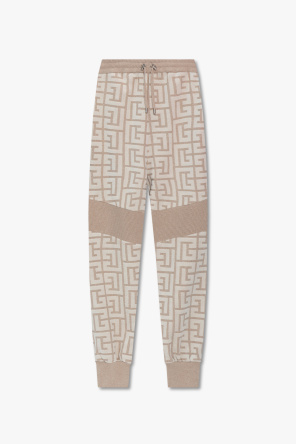 Trousers with monogram od Balmain